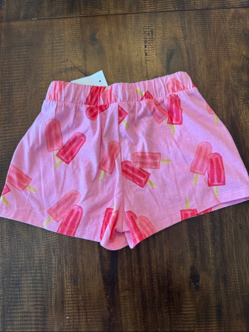 Crewcuts Pink Popsicle Print Shorts - Picture 3 of 3